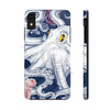 Octopus Blue Pink Roses Ink Case Mate Tough Phone Cases Iphone Xr