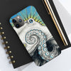 Octopus Blue Tentacle Ink Case Mate Tough Phone Cases