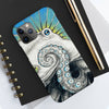 Octopus Blue Tentacle Ink Case Mate Tough Phone Cases