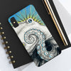 Octopus Blue Tentacle Ink Case Mate Tough Phone Cases