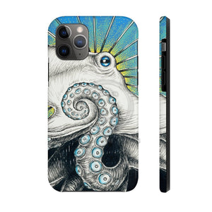 Octopus Blue Tentacle Ink Case Mate Tough Phone Cases Iphone 11 Pro