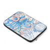 Octopus Blue Vintage Map Laptop Sleeve