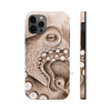 Octopus Brown Sepia Case Mate Tough Phone Cases Iphone 12 Pro
