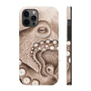 Octopus Brown Sepia Case Mate Tough Phone Cases Iphone 12 Pro Max