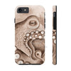 Octopus Brown Sepia Case Mate Tough Phone Cases Iphone 7 8