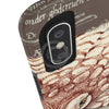 Octopus Brown Taupe Vintage Map Ink Art Case Mate Tough Phone Cases