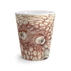 Octopus Brown Taupe Vintage Map Ink Art Latte Mug Mug