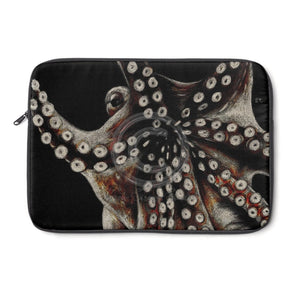 Octopus Comic Style Colored Pencil Art Laptop Sleeve 13