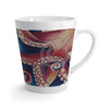 Octopus Coral Reef Colors Watercolor Art Latte Mug Mug