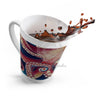 Octopus Coral Reef Colors Watercolor Art Latte Mug Mug