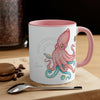 Octopus Cosmic Dancer Art Accent Coffee Mug 11Oz