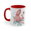 Octopus Cosmic Dancer Art Accent Coffee Mug 11Oz