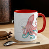 Octopus Cosmic Dancer Art Accent Coffee Mug 11Oz