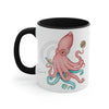 Octopus Cosmic Dancer Art Accent Coffee Mug 11Oz