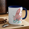 Octopus Cosmic Dancer Art Accent Coffee Mug 11Oz