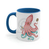 Octopus Cosmic Dancer Art Accent Coffee Mug 11Oz