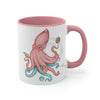 Octopus Cosmic Dancer Art Accent Coffee Mug 11Oz
