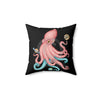 Octopus Cosmic Dancer Art Pillow Home Decor
