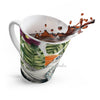 Octopus Exotic Ink Art White Latte Mug Mug