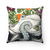 Octopus Exotic Ink Square Pillow Home Decor