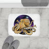 Octopus Galaxy Nebulae Stars Art Bath Mat Home Decor