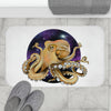 Octopus Galaxy Nebulae Stars Art Bath Mat Home Decor