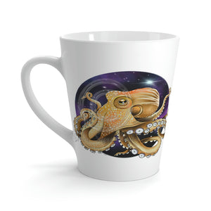 Octopus Galaxy Nebulae Stars Art Latte Mug 12Oz Mug