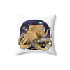 Octopus Galaxy Nebulae Stars Art Square Pillow Home Decor