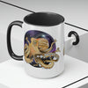 Octopus Galaxy Nebulae Stars Art Two-Tone Coffee Mugs 15Oz Mug
