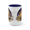 Octopus Galaxy Nebulae Stars Art Two-Tone Coffee Mugs 15Oz Mug