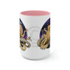 Octopus Galaxy Nebulae Stars Art Two-Tone Coffee Mugs 15Oz Mug
