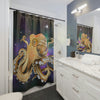 Octopus Galaxy Nebulae Stars Ii Art Shower Curtain Home Decor
