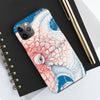 Octopus Ink Red Blue Case Mate Tough Phone
