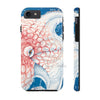 Octopus Ink Red Blue Case Mate Tough Phone Iphone 7 8