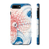 Octopus Ink Red Blue Case Mate Tough Phone Iphone 7 Plus 8