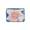 Octopus Ink Red Blue Laptop Sleeve 15