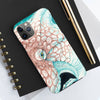 Octopus Ink Teal Orange Ii Case Mate Tough Phone