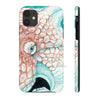 Octopus Ink Teal Orange Ii Case Mate Tough Phone Iphone 11