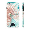Octopus Ink Teal Orange Ii Case Mate Tough Phone Iphone 6/6S Plus