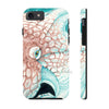 Octopus Ink Teal Orange Ii Case Mate Tough Phone Iphone 7 8