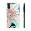 Octopus Ink Teal Orange Ii Case Mate Tough Phone Iphone Xs