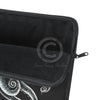 Octopus Kraken Black Green Stipple Ink Art Laptop Sleeve