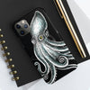 Octopus Kraken On Black Art Mate Tough Phone Cases Case
