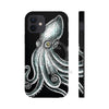 Octopus Kraken On Black Art Mate Tough Phone Cases Iphone 12 Case