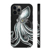 Octopus Kraken On Black Art Mate Tough Phone Cases Iphone 12 Pro Max Case
