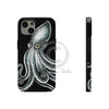 Octopus Kraken On Black Art Mate Tough Phone Cases Iphone 13 Case