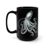 Octopus Kraken On Black Art Mug 15Oz