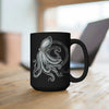 Octopus Kraken On Black Art Mug 15Oz