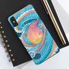 Octopus Kraken Rainbow Teal Dance Watercolor Art Case Mate Tough Phone Cases