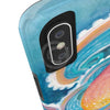 Octopus Kraken Rainbow Teal Dance Watercolor Art Case Mate Tough Phone Cases